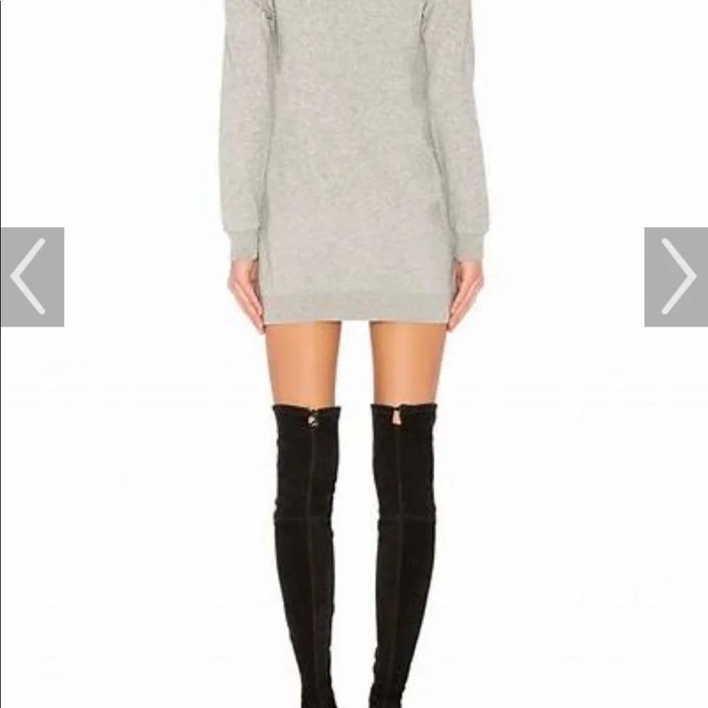 NWT Superdown Grey Sweater Dress - Picture 2 of 2